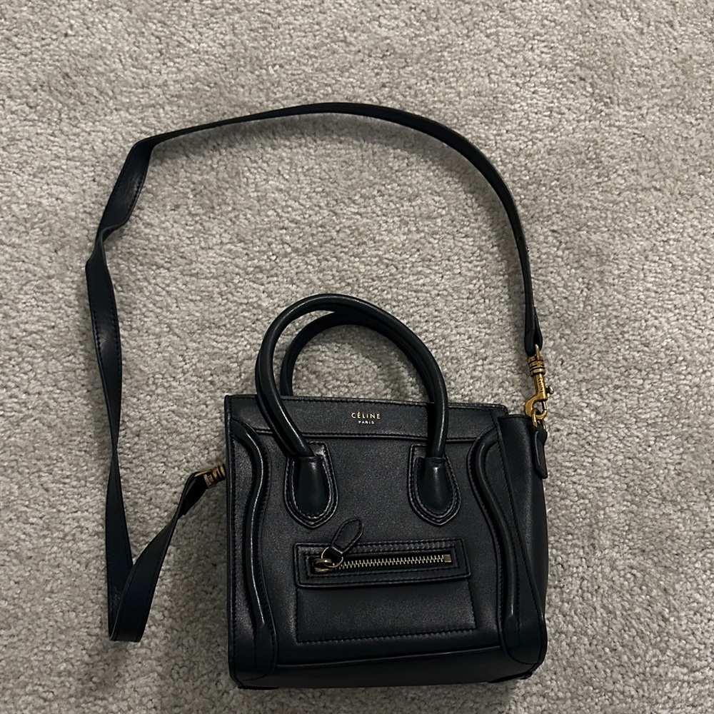 Celine Black Mini Bag